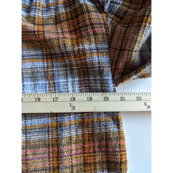 NEW Free People Alexa Plaid Mini Dress S - Picture 9 of 9